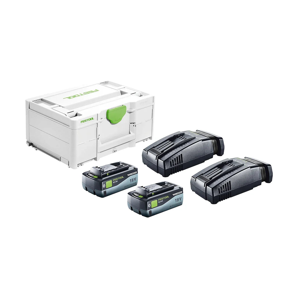 Festool 577328 Energy Set SYS 18V 2x8.0/2xSCA16