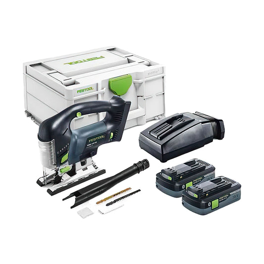 Festool Cordless Carvex Jigsaw PSBC 420 EBI - Set