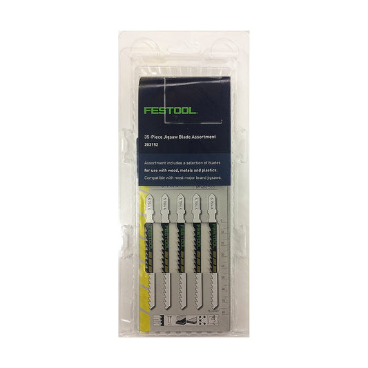 Festool 35Piece Jigsaw Blade Assortment