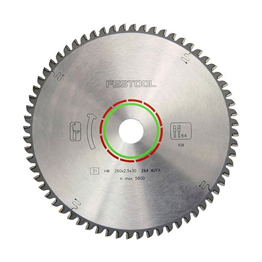 Festool Kapex Solid Surface/Laminate 64-Tooth Saw Blade