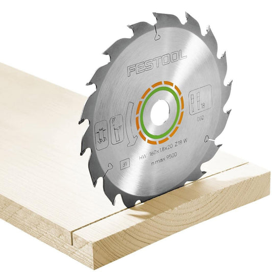 Festool HK 55 Standard Saw Blade 18 Tooth