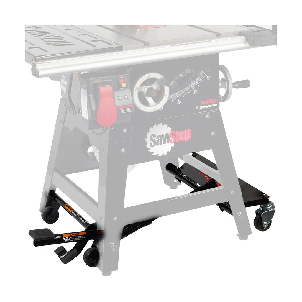 SawStop MB-CNS-000 Mobile Base for Contractor Saw – Wooden Edge Tools   Machinery